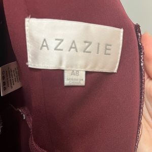 Azazie Deandre Bridesmaid Dress - worn ice, dry cleaned. Never altered